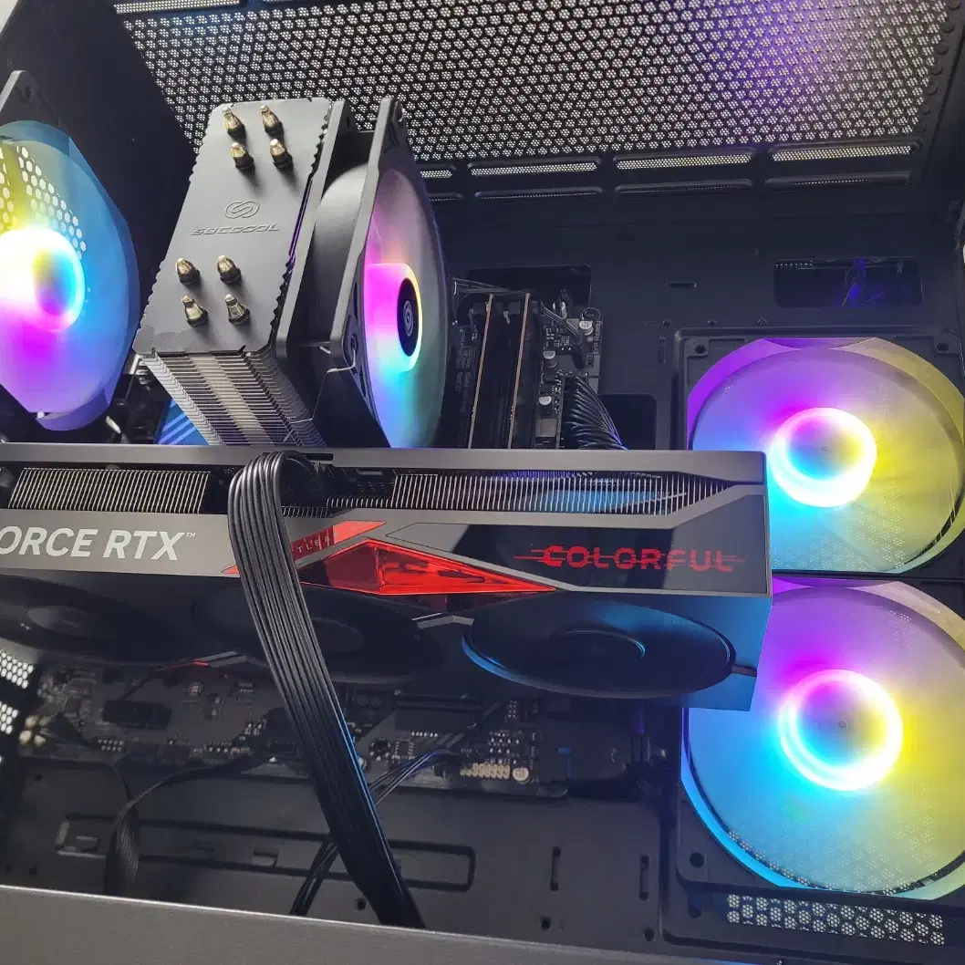 (새제품)7500F/4070수퍼/램32/1TB/게임풀옵 PC본체데스크탑