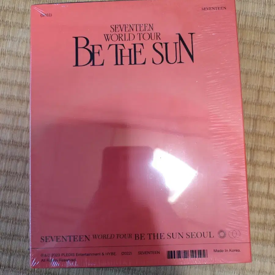 세븐틴 비더썬 월드 투어 서울 dvd 미개봉 be the sun