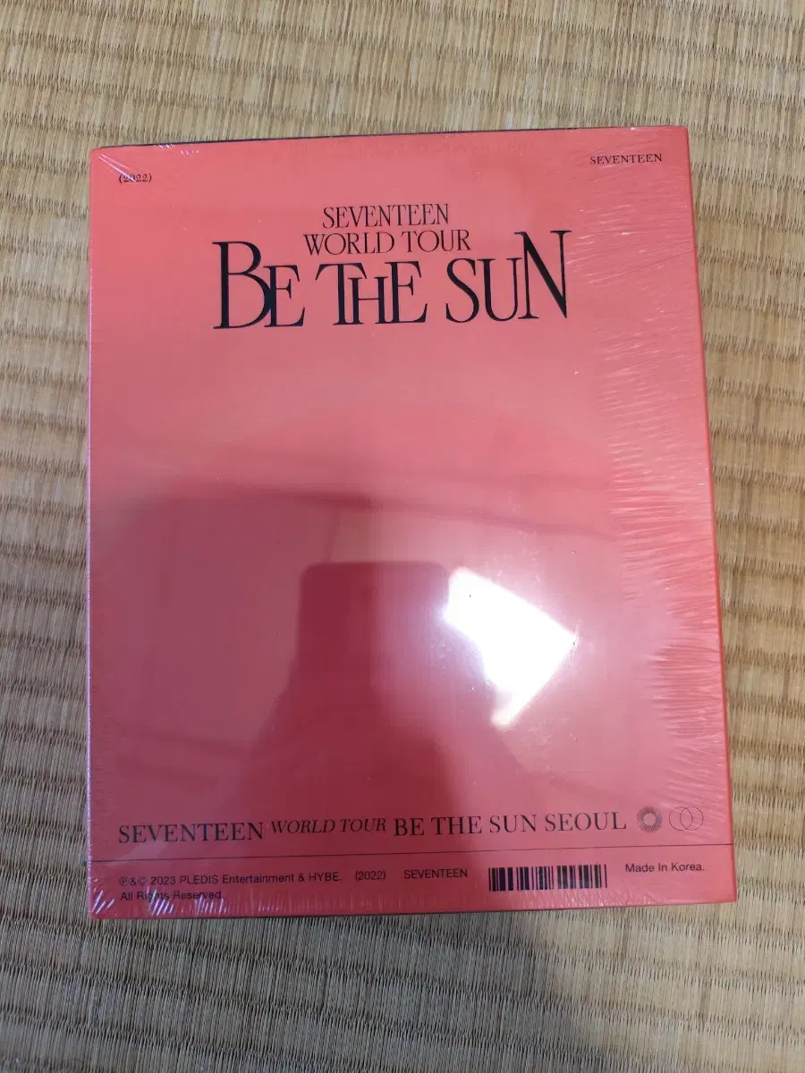 세븐틴 비더썬 월드 투어 서울 dvd 미개봉 be the sun