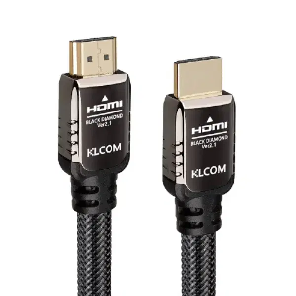 블랙메탈 HDMI 2.1ver 모니터 연결 케이블 1m