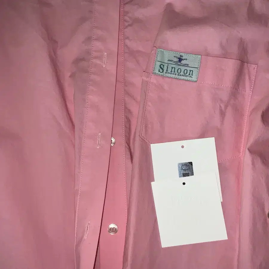 시눈 클래식 셔츠 Classic Cotton Shirt Lightpink