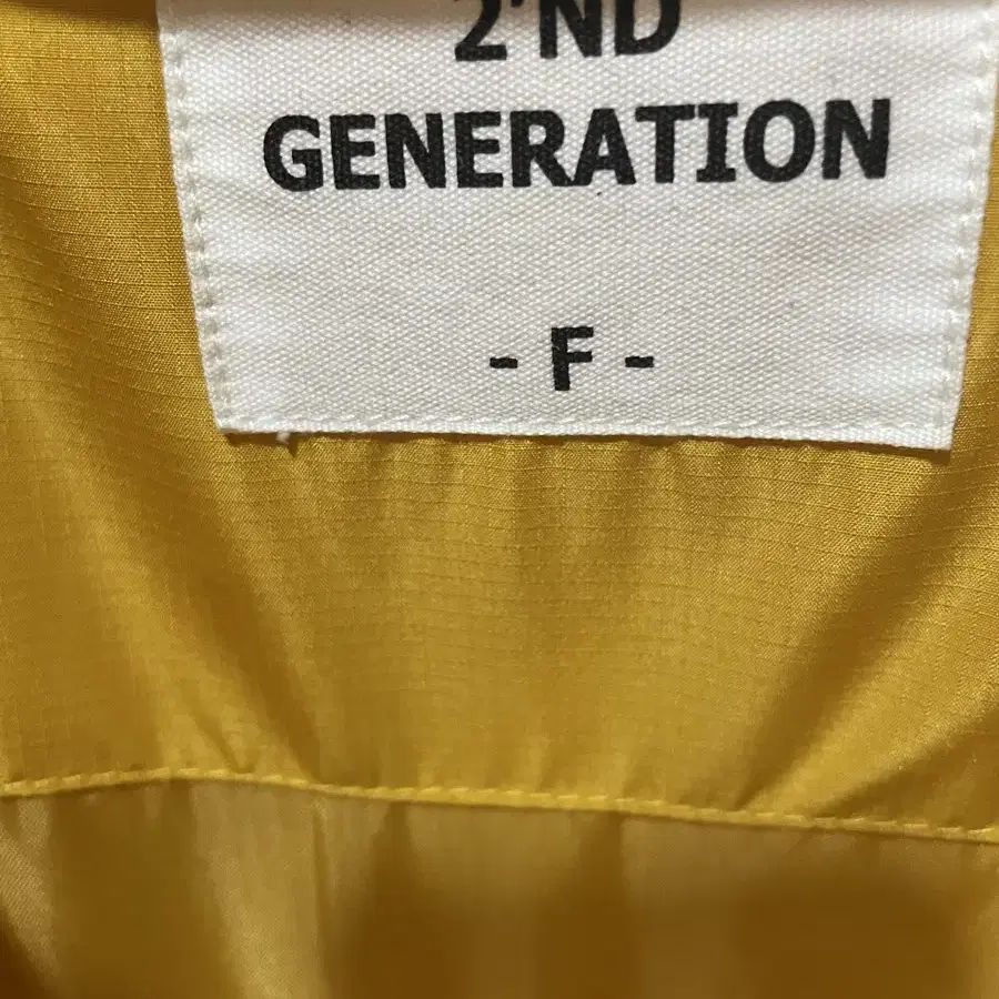 2nd generation 패딩 free