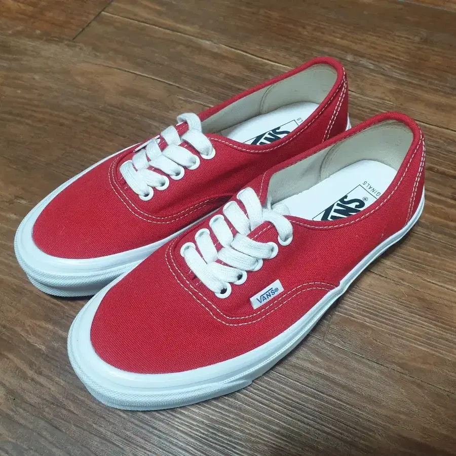 반스 볼트 어센틱 Vans Vault OG Authentic LX Red