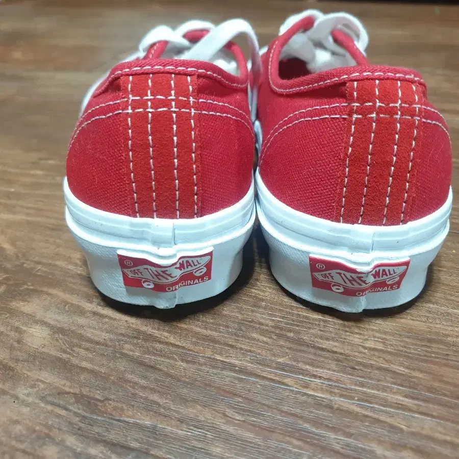 반스 볼트 어센틱 Vans Vault OG Authentic LX Red