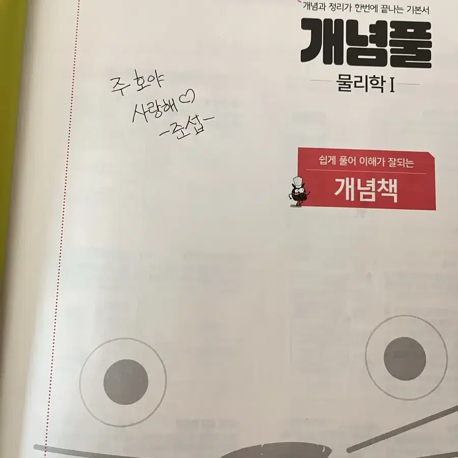 개념풀 화학1, 물리1 개별 가능