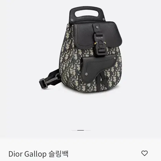 Dior Gallop 슬링백