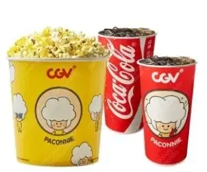 CGV 콤보세트 (팝콘대,음료2)