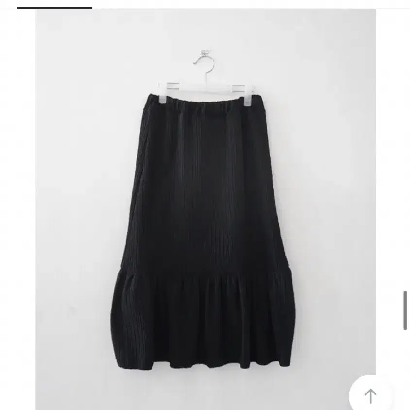 에프터먼데이 frill pleats skirt