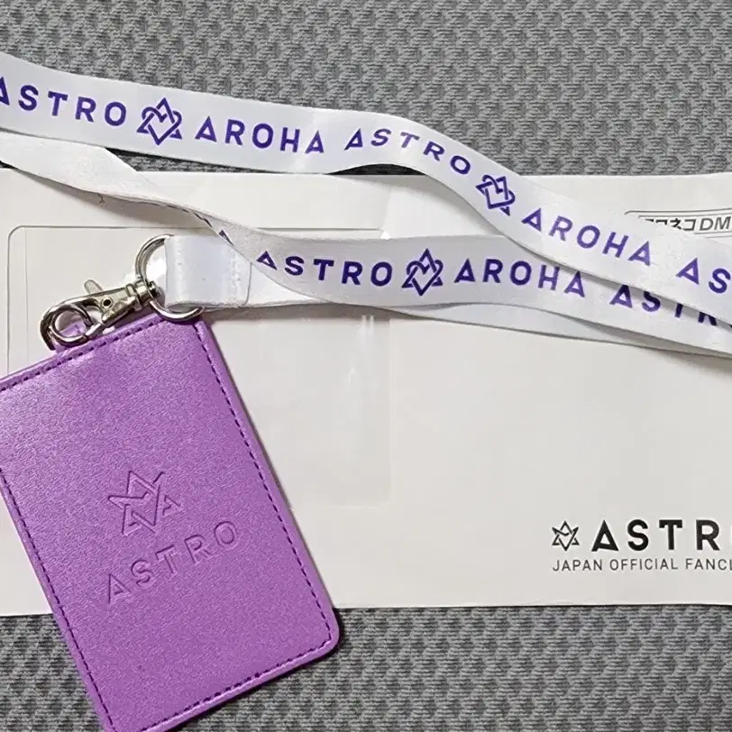 아스트로 일본FC 굿즈 포토카드 스트랩