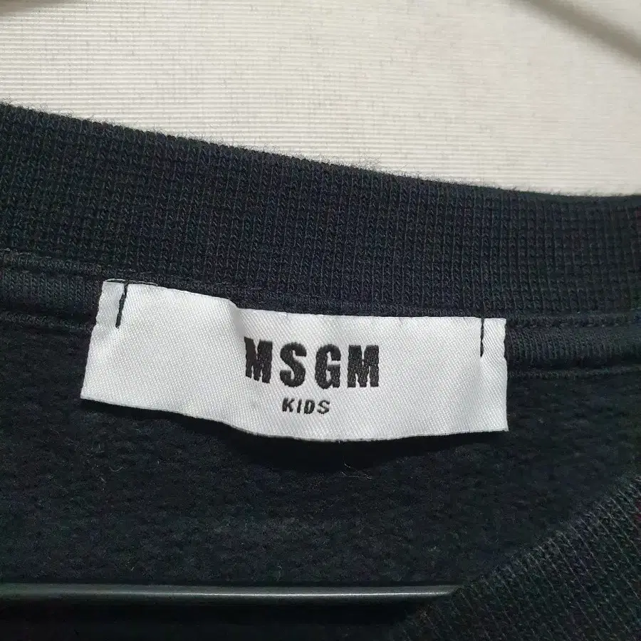 MSGM 키즈 맨투맨