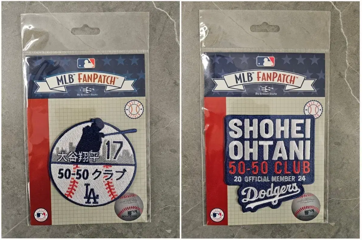 Shohei Otani 50/50 Commemorative Patch