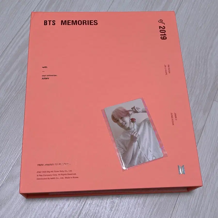 방탄소년단 BTS 2019메모리즈 판매합니다.