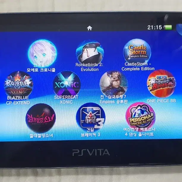 Psvita1005 OLED (A+급, 128G, 게임많음)판매합니다