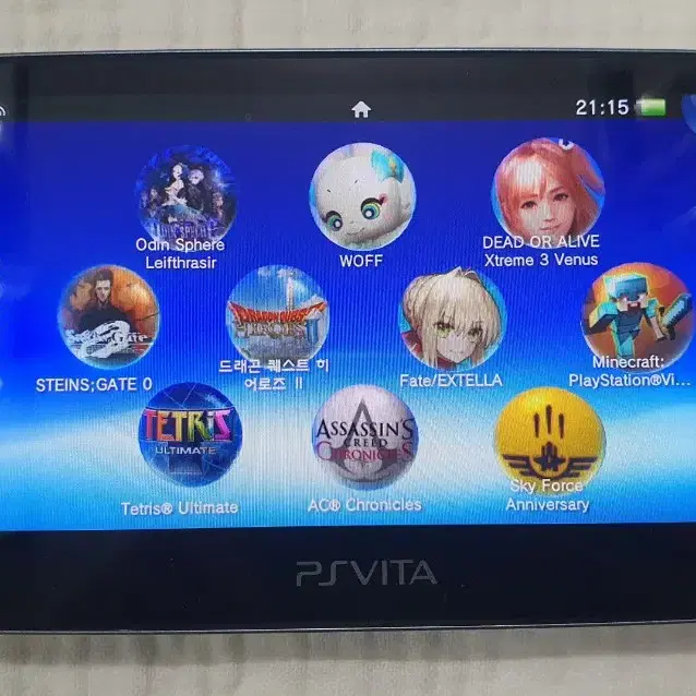 Psvita1005 OLED (A+급, 128G, 게임많음)판매합니다