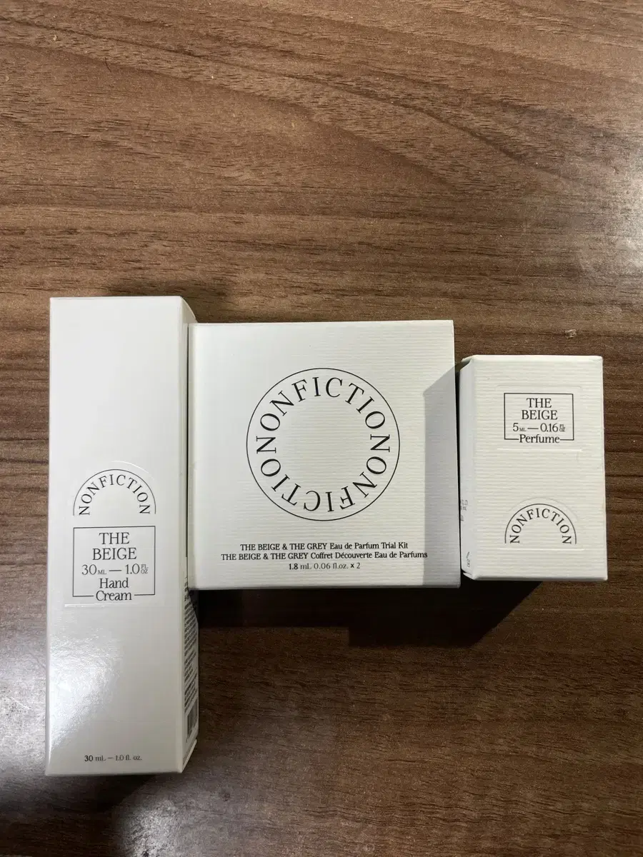 논픽션 더베이지 핸드크림 30ml+향수 5ml+ 1.8ml 샘플