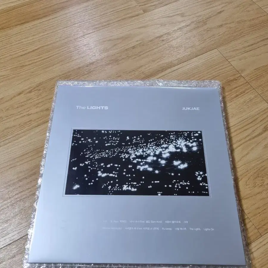 택포)적재 2집 The LIGHTS LP 개봉반