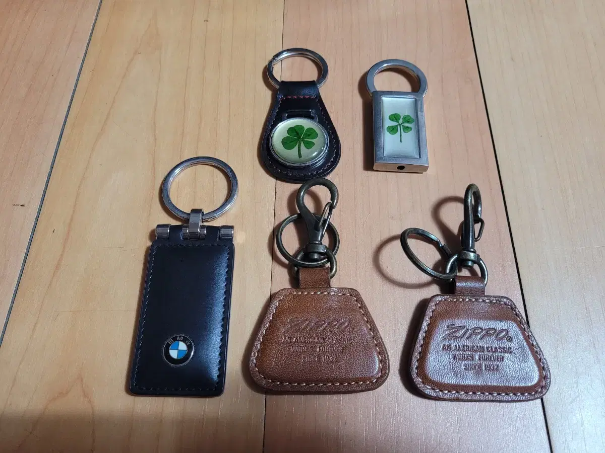 열쇠고리 5종(BMW, ZIPPO 외)