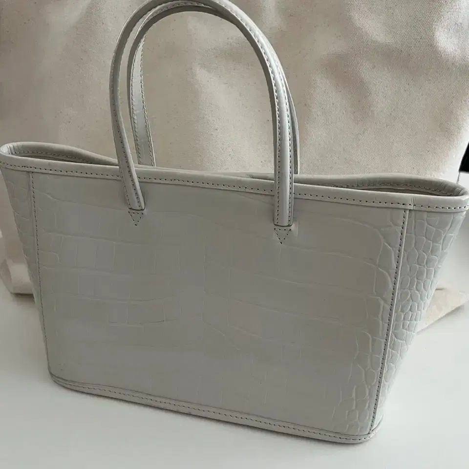 낫띵리튼 아인백 Ain croco tote bag