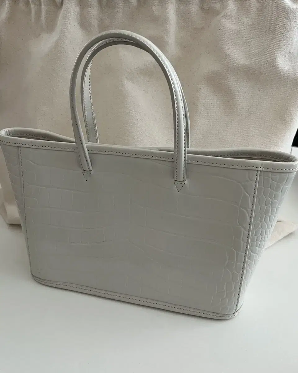 낫띵리튼 아인백 Ain croco tote bag