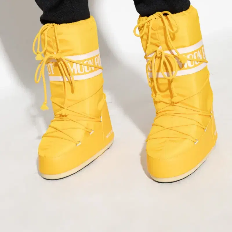 문부츠 옐로우 moon boot yellow