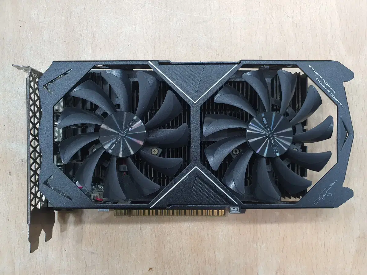 지포스 GTX 1050TI 4G 2팬 그래픽카드 미세한소음