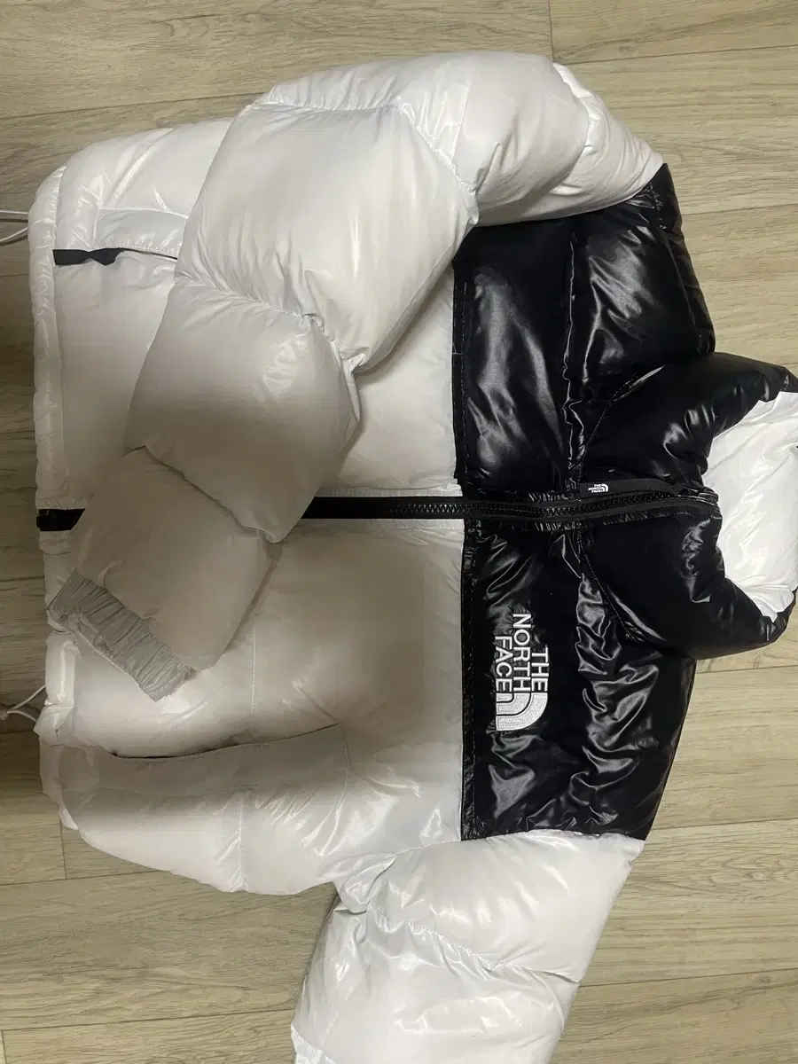 The North Face Short Puffer Nopsi White