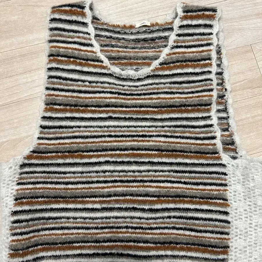 비아플레인 니트 베스트 니트조끼(bruna knit vest)