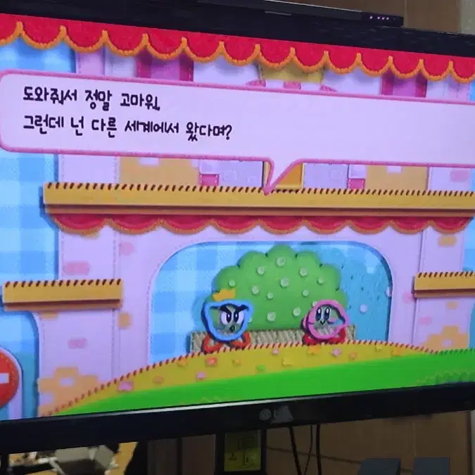 닌텐도 wii 털실커비이야기