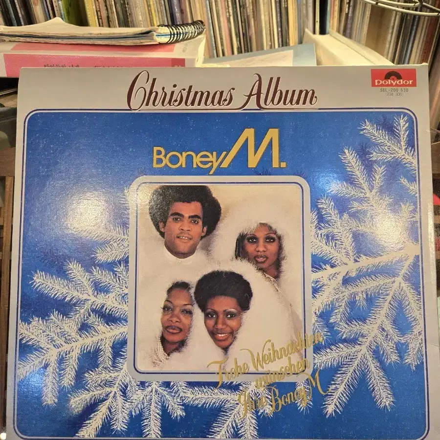 Boney M.christmas album.81.성음.민트급lp