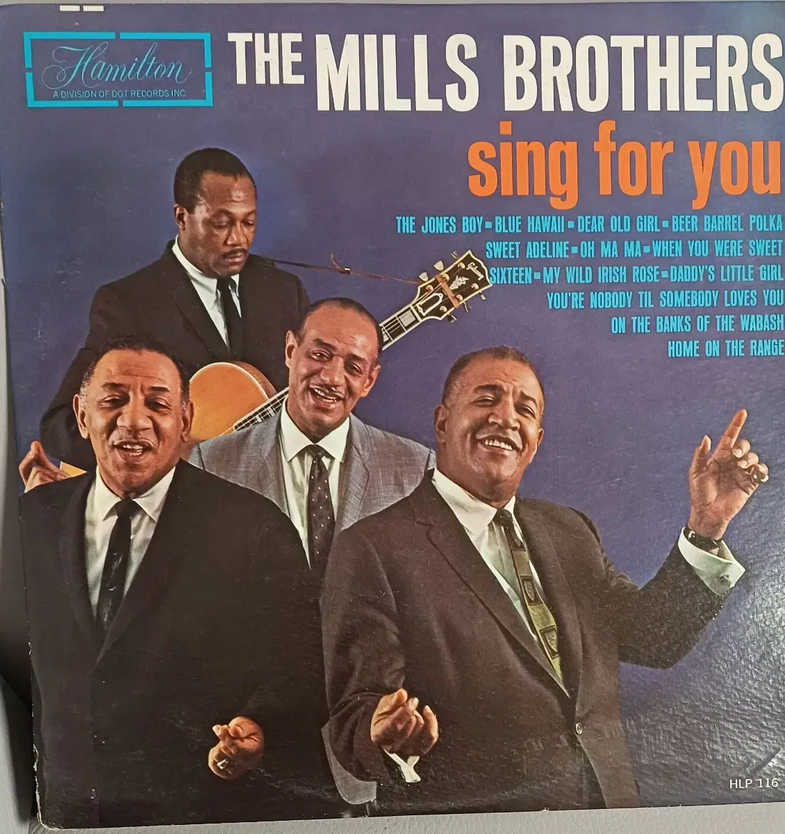 The Mills Brothers LP  Sing for you 미국움반