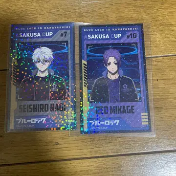 아사쿠사배 블루 록 블루 록 블루 로  미카게 레오 나기 세이시로 카드