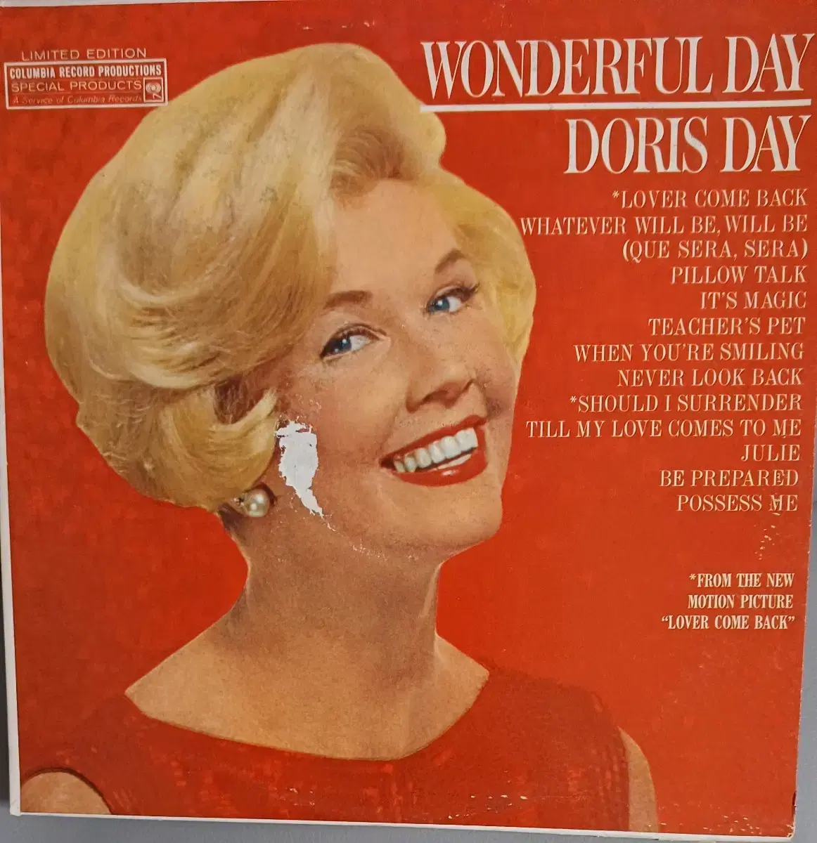 Doris Day 도리스데이LP 미국 수입 귀한음반