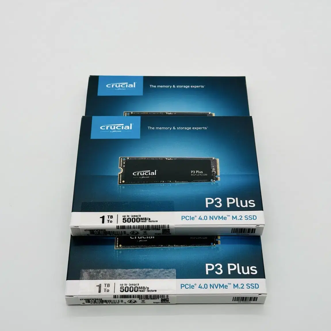 미개봉 마이크론 정품 P3 Plus 1TB 5000MB/s  M.2