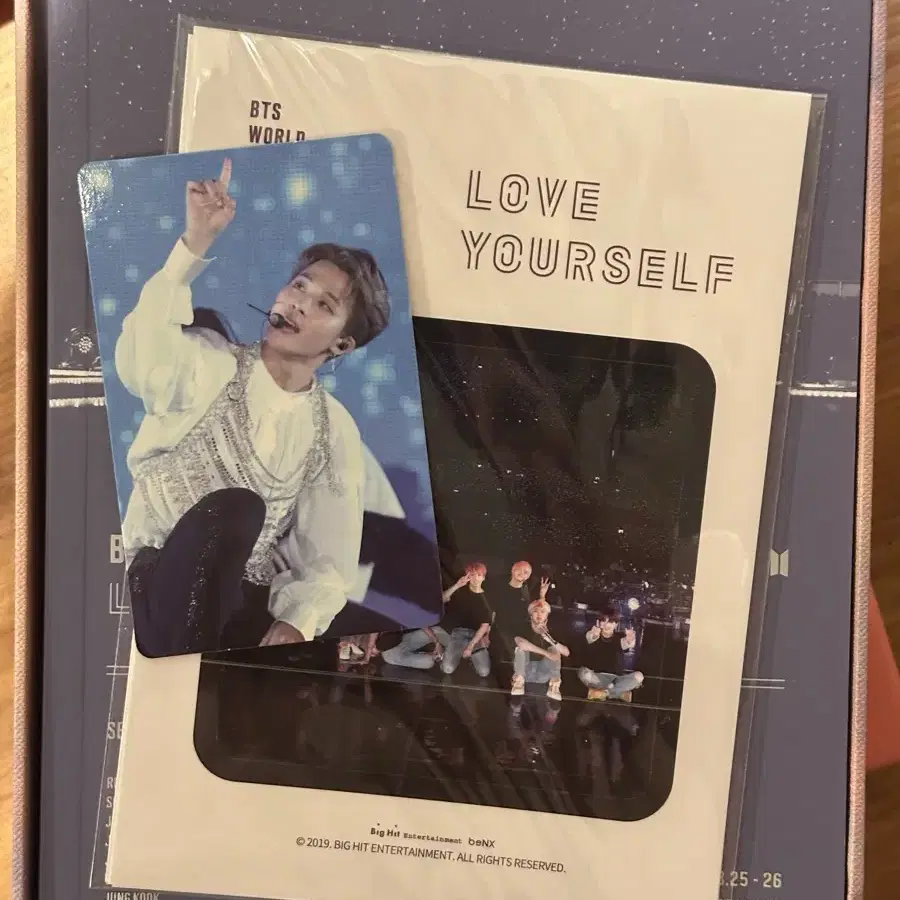 럽셀 DVD LOVE YOURSELF 미사용 새제품 (포카 지민)