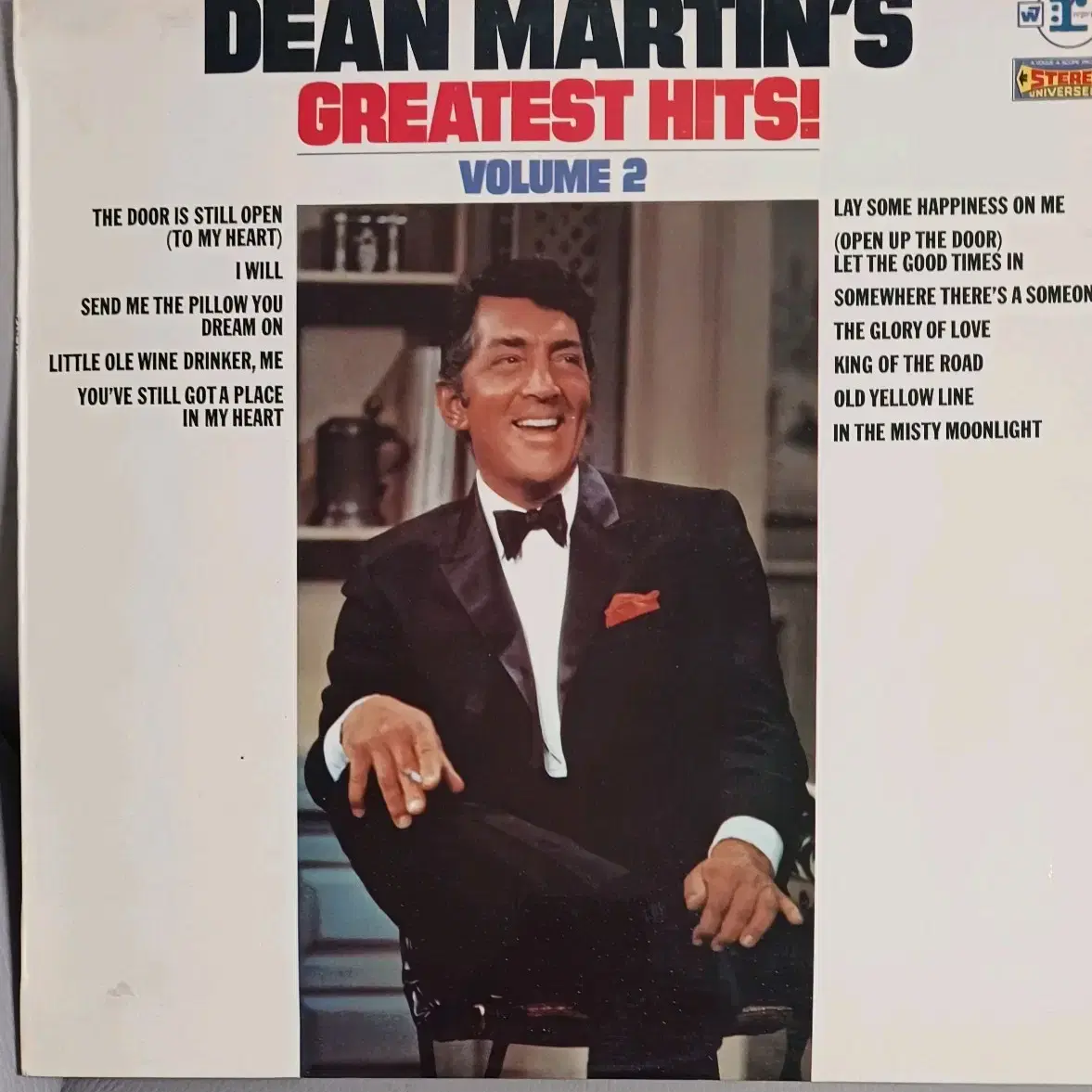 Dean Martin 딘 머틴LP Great hit2집 미국수입원판 NM