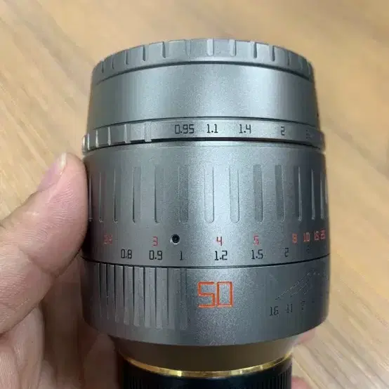 티티아티산 50mm 0.95 m마운트 렌즈