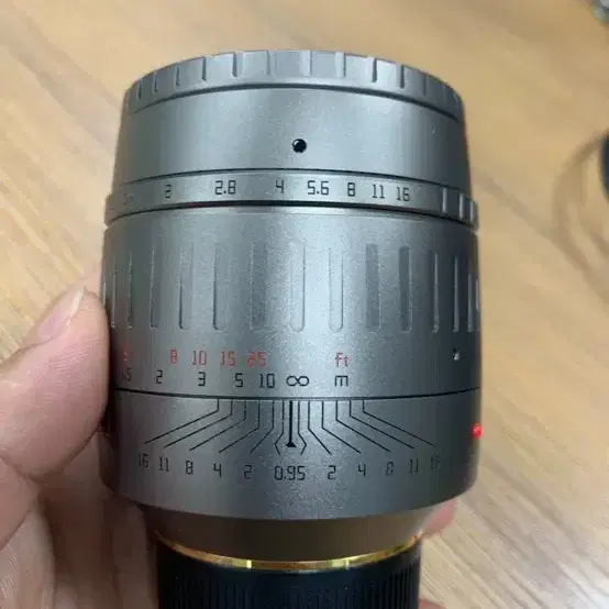 티티아티산 50mm 0.95 m마운트 렌즈