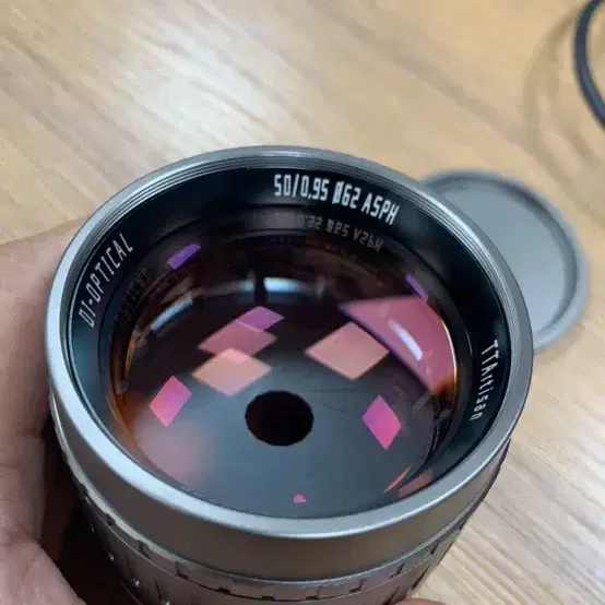 티티아티산 50mm 0.95 m마운트 렌즈