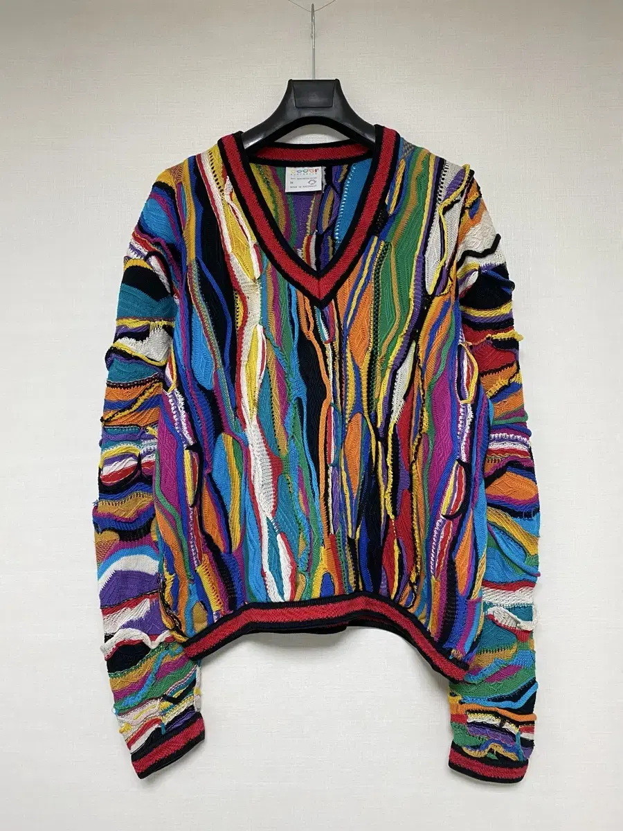 90S COOGI 바스키아 니트 OG