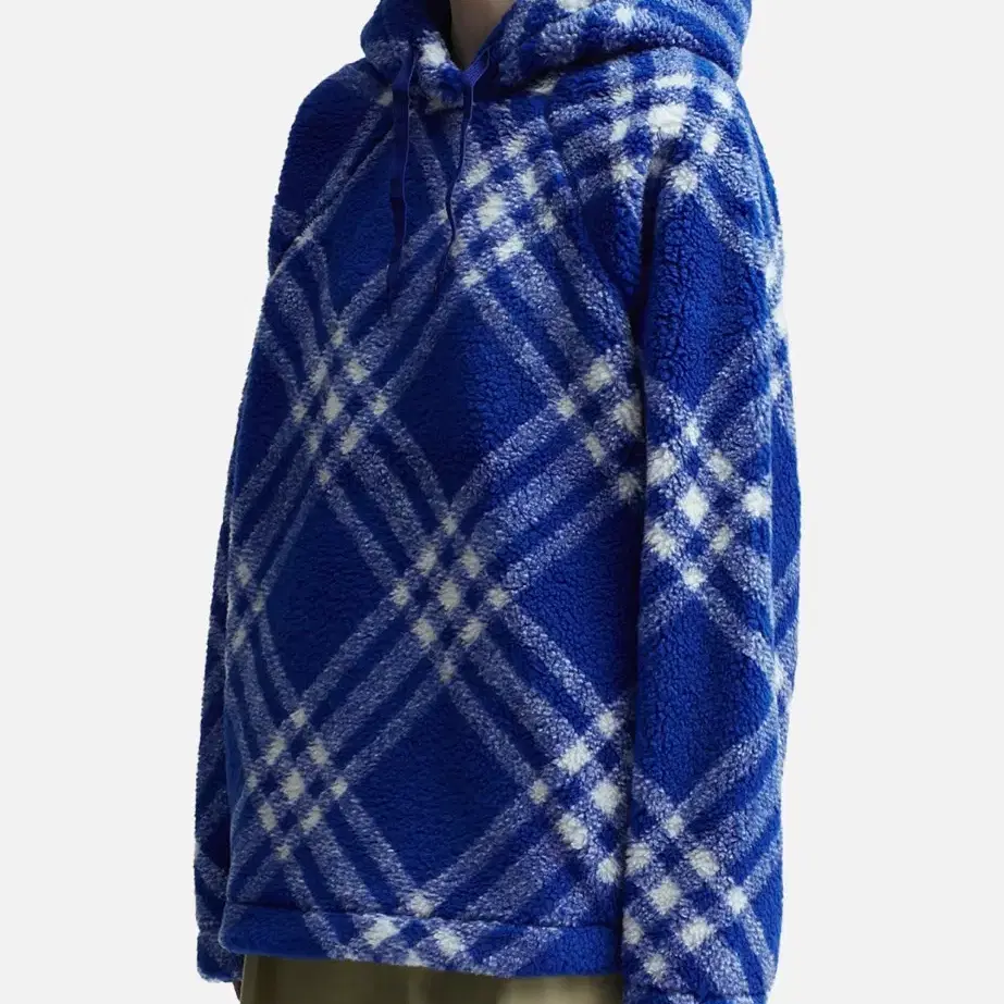 BURBERRY CHECK FLEECE HOODIE 버버리 후드