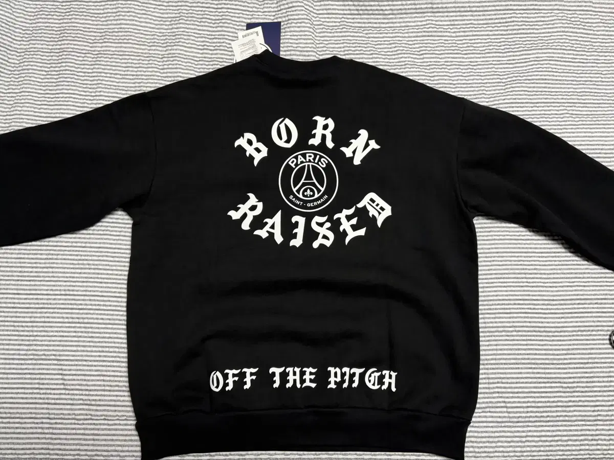 본앤레이즈 x 파리생제르망 스웻셔츠 Born x Raised x PSG