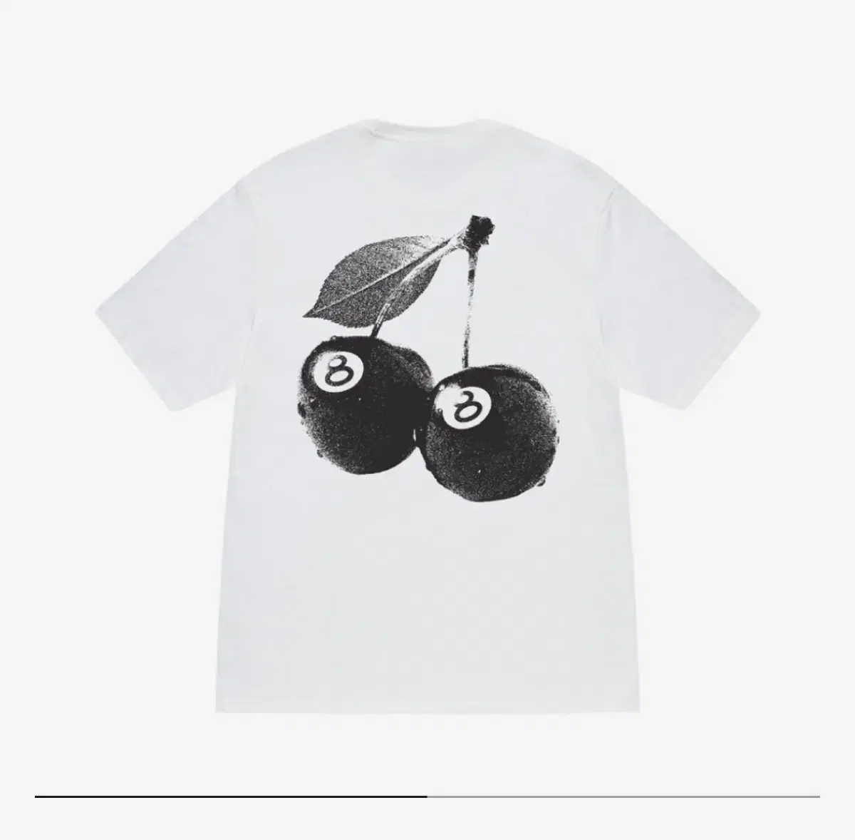 [L]Stussy Cherry Short Sleeve T-Shirt