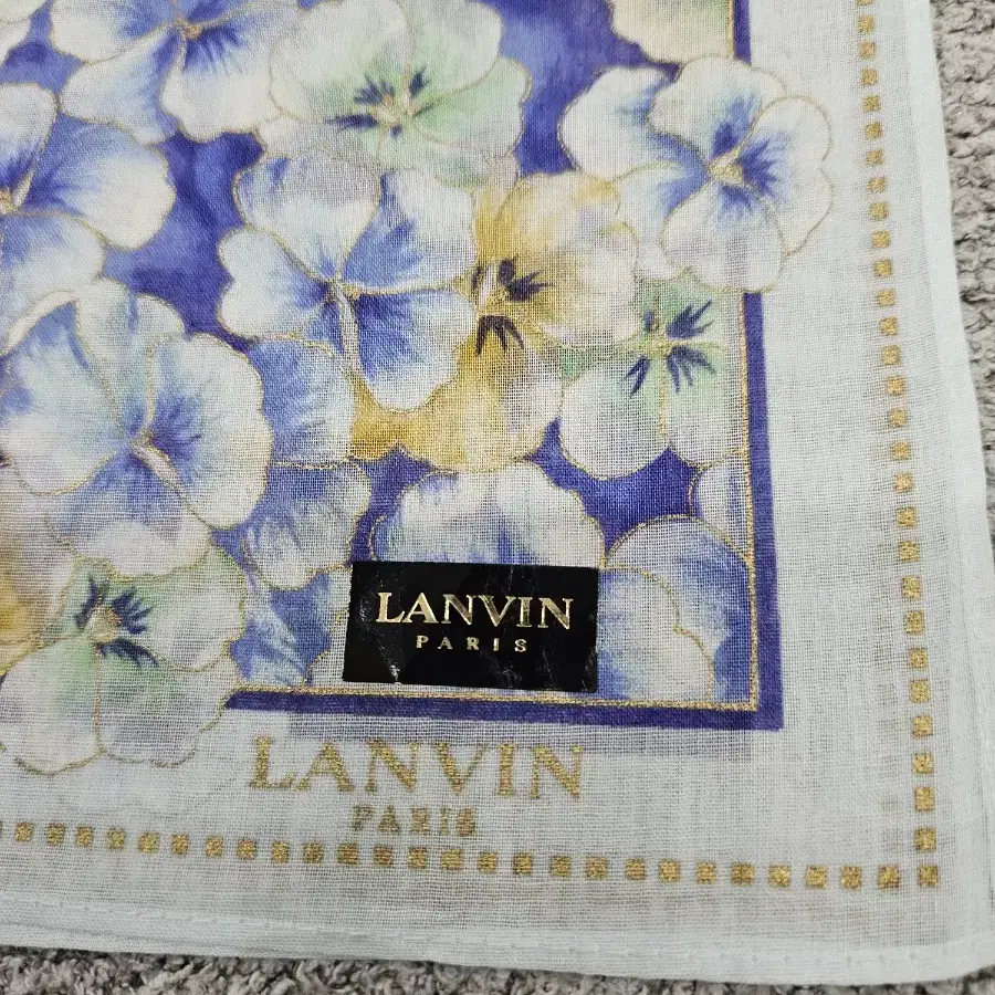 *새상품) 랑방 손수건 (LANVIN)