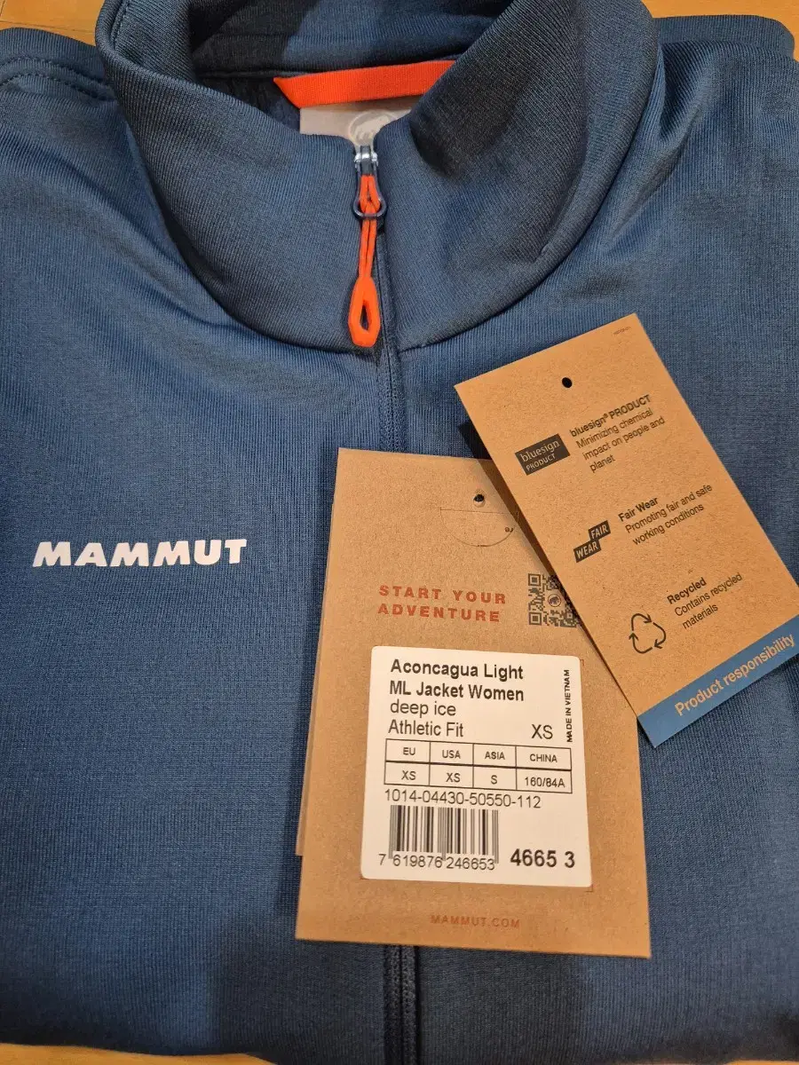 MAMMUT 마무트 여성 아콩카과 ML 자켓 XS(55)