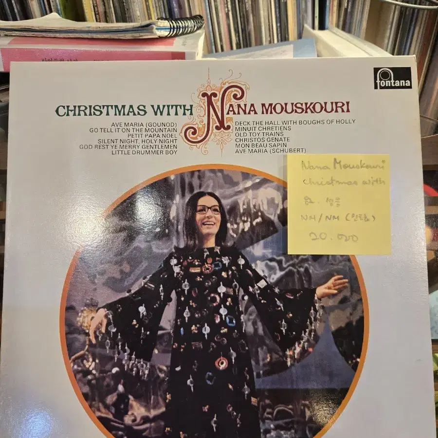 Nana Mouskouri.christmas with.82.성음.민트급l