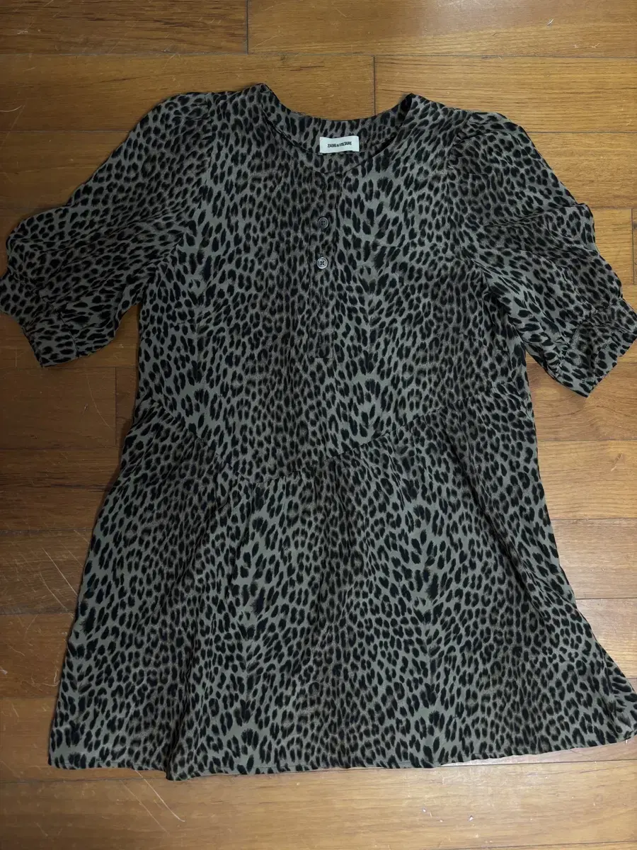 zadig & voltaire leopard mini onepiece