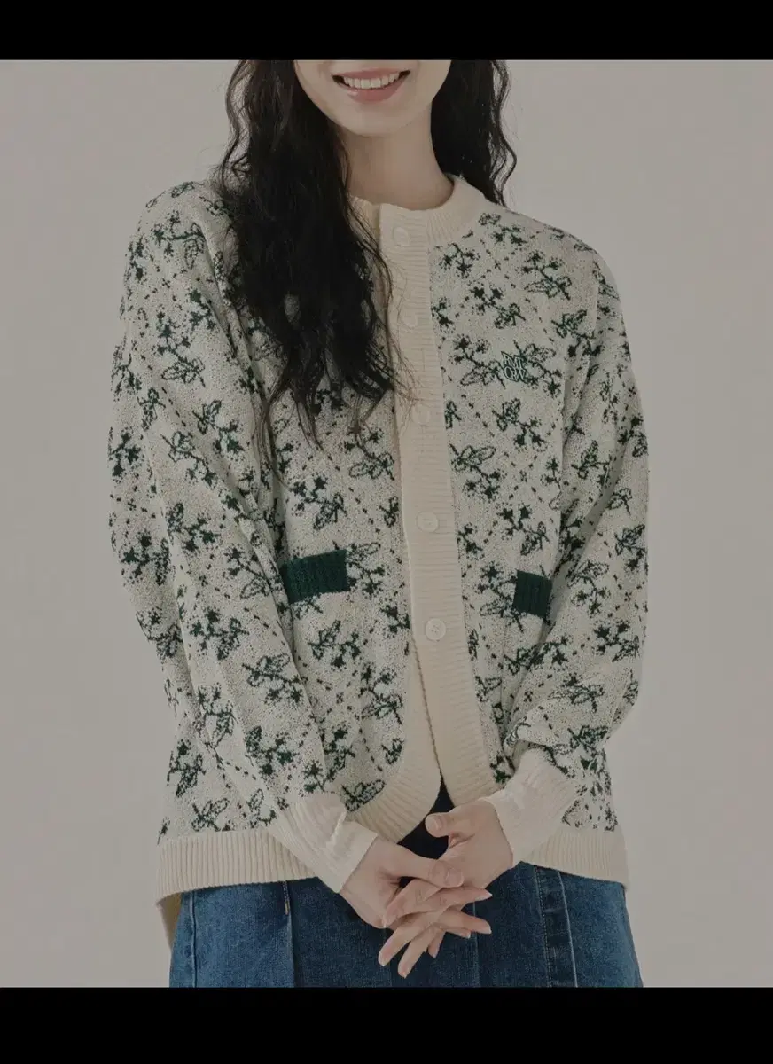 Romantic Crown Cozy Flower Knit Cardigan