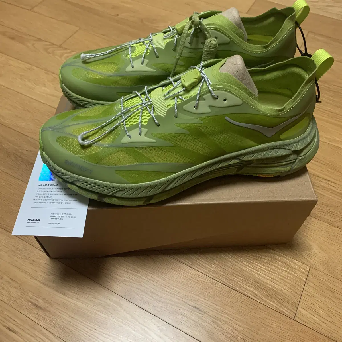 Hoka x Satisfy Mafate Speed 4 Lite Sulfu