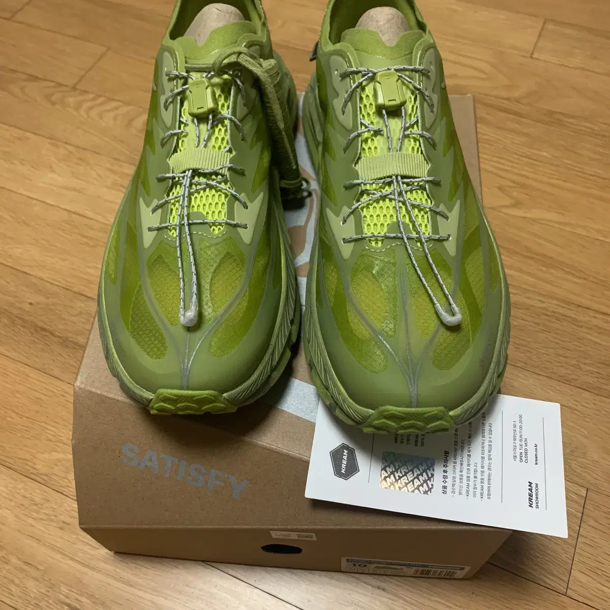 Hoka x Satisfy Mafate Speed 4 Lite Sulfu