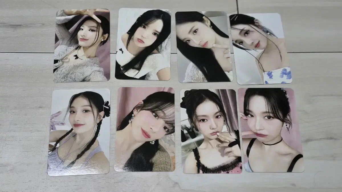 [sold] fromis 9 2024 season's greetings example pre-order benefit photocard